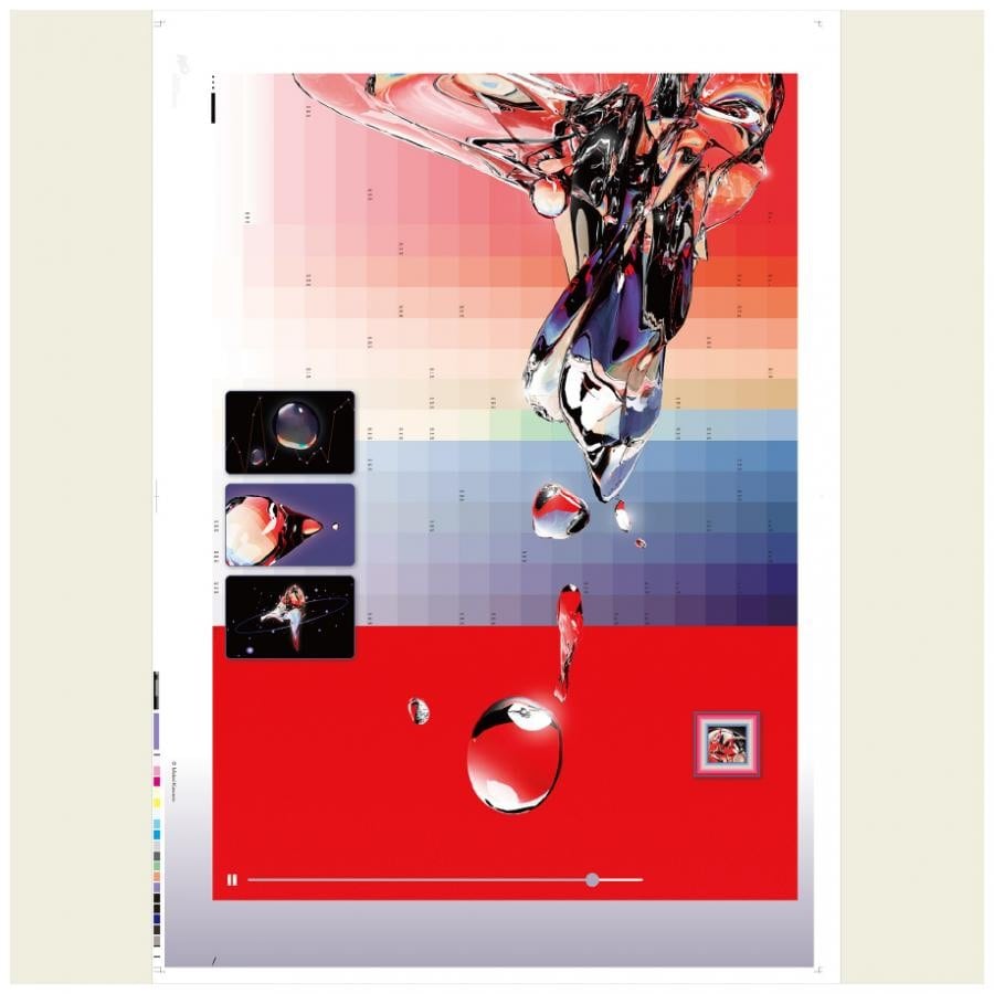 【PPC 2022】ART POSTER Midori Kawano | 河野未彩 約B2 サイズ ※断ち落としなし（750mm×530mm）