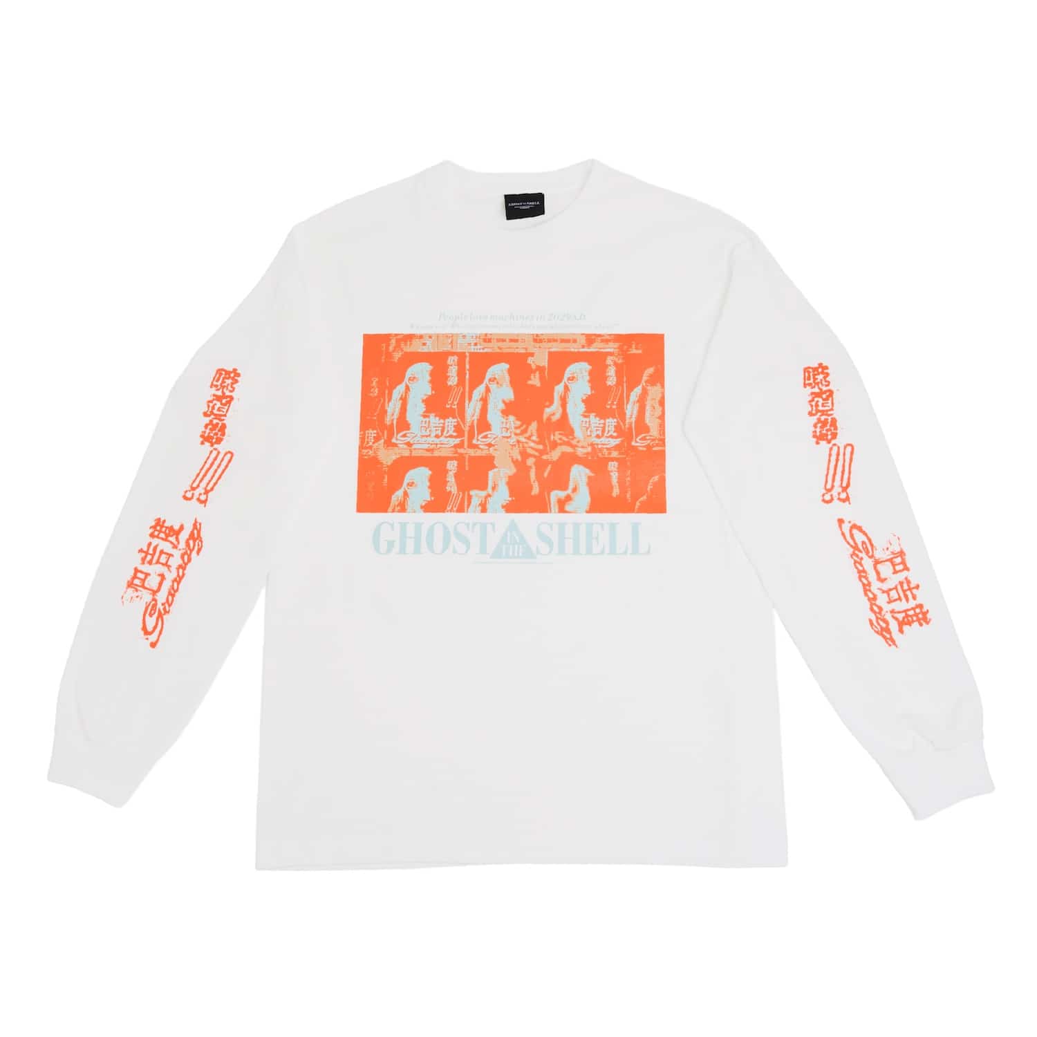 攻殻機動隊展 L/S Tシャツ XLサイズ 03 GITS / C 攻殻機動隊展｜L/S Tシャツ03 GITS / C(M ホワイト)｜ GALLERY X BY