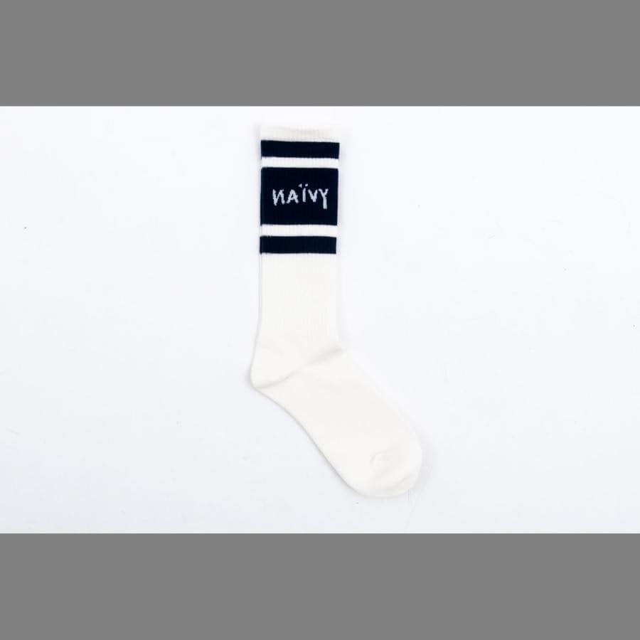 Coco Capitan Exhibition「NAIVY」 NAIVY Socks (White) 白