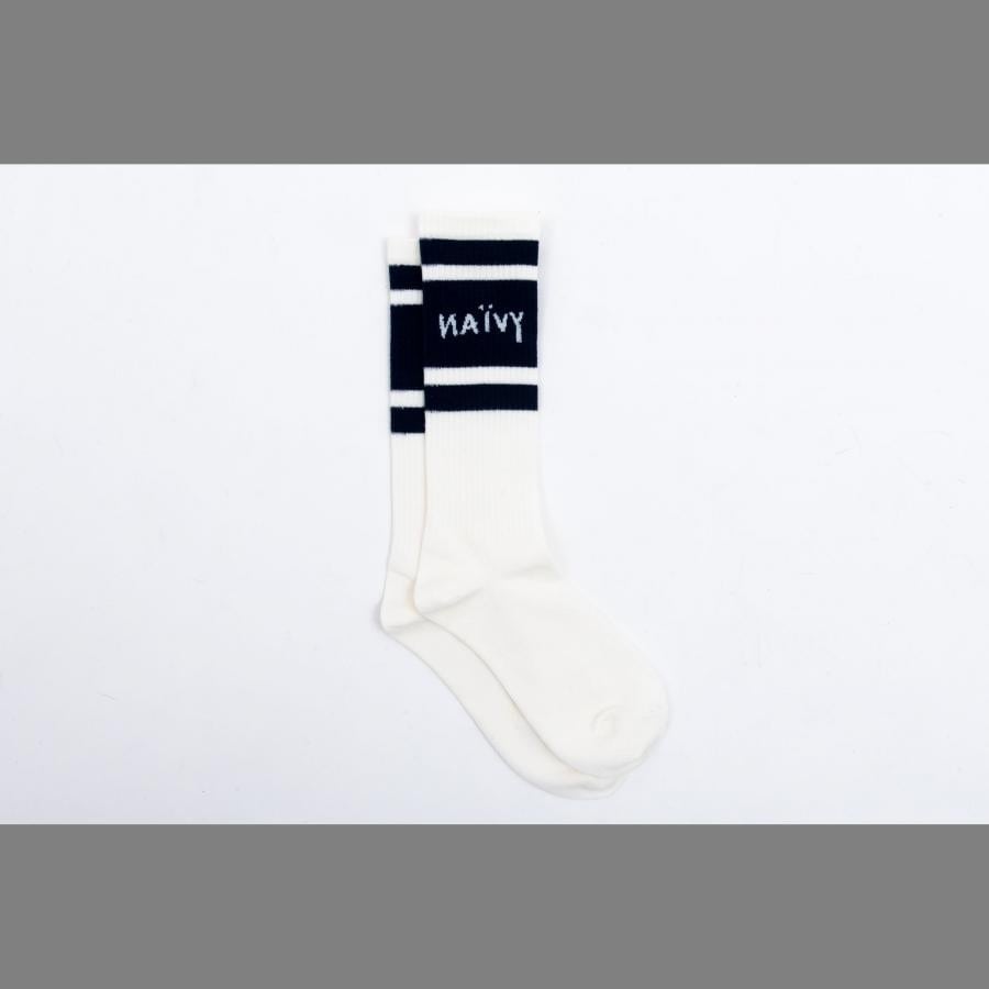 Coco Capitan Exhibition「NAIVY」 NAIVY Socks (White) 白