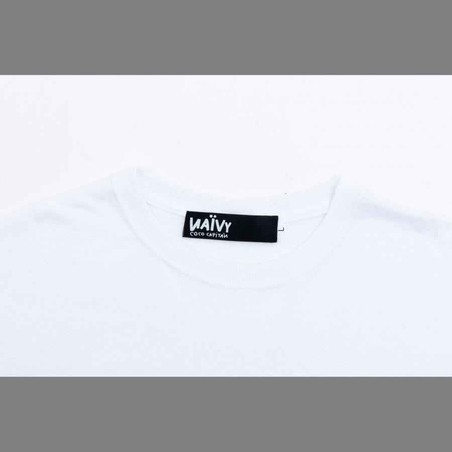 Coco Capitan Exhibition「NAIVY」 NAIVY LongSleeve T-shirts(White) 白 M
