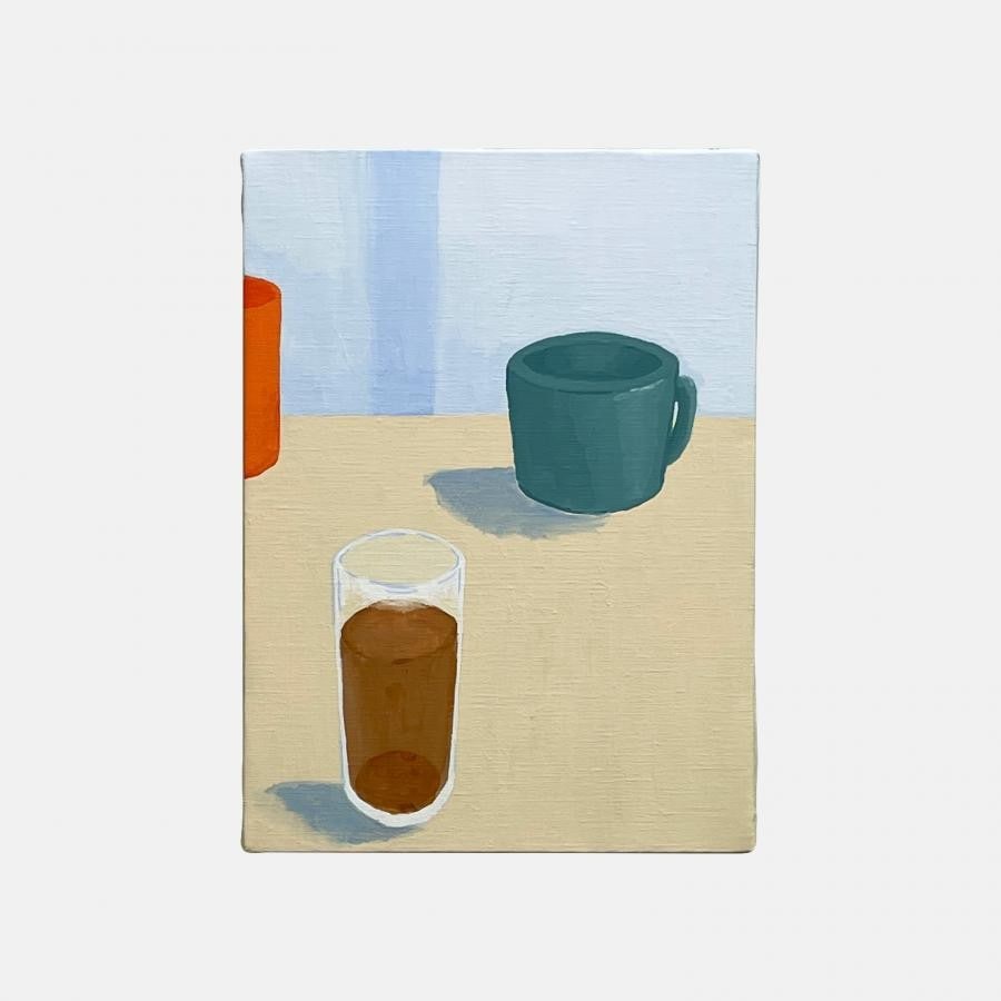 カナイフユキ 個展「ゆっくりと届く祈り」描きおろし原画｜『tea』【ご注文から1-2週間でのご発送】