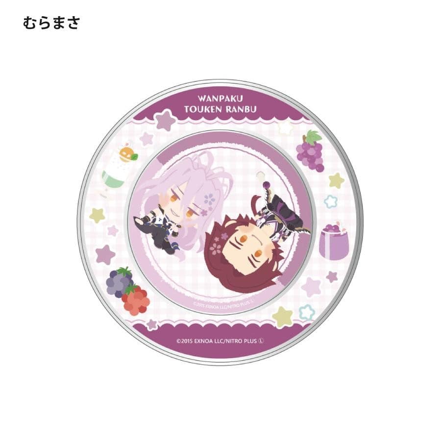 「わんぱく！刀剣乱舞 CAFE」マグネット付きキャンディ缶 第２弾 篭手切江・豊前江・桑名江・松井江